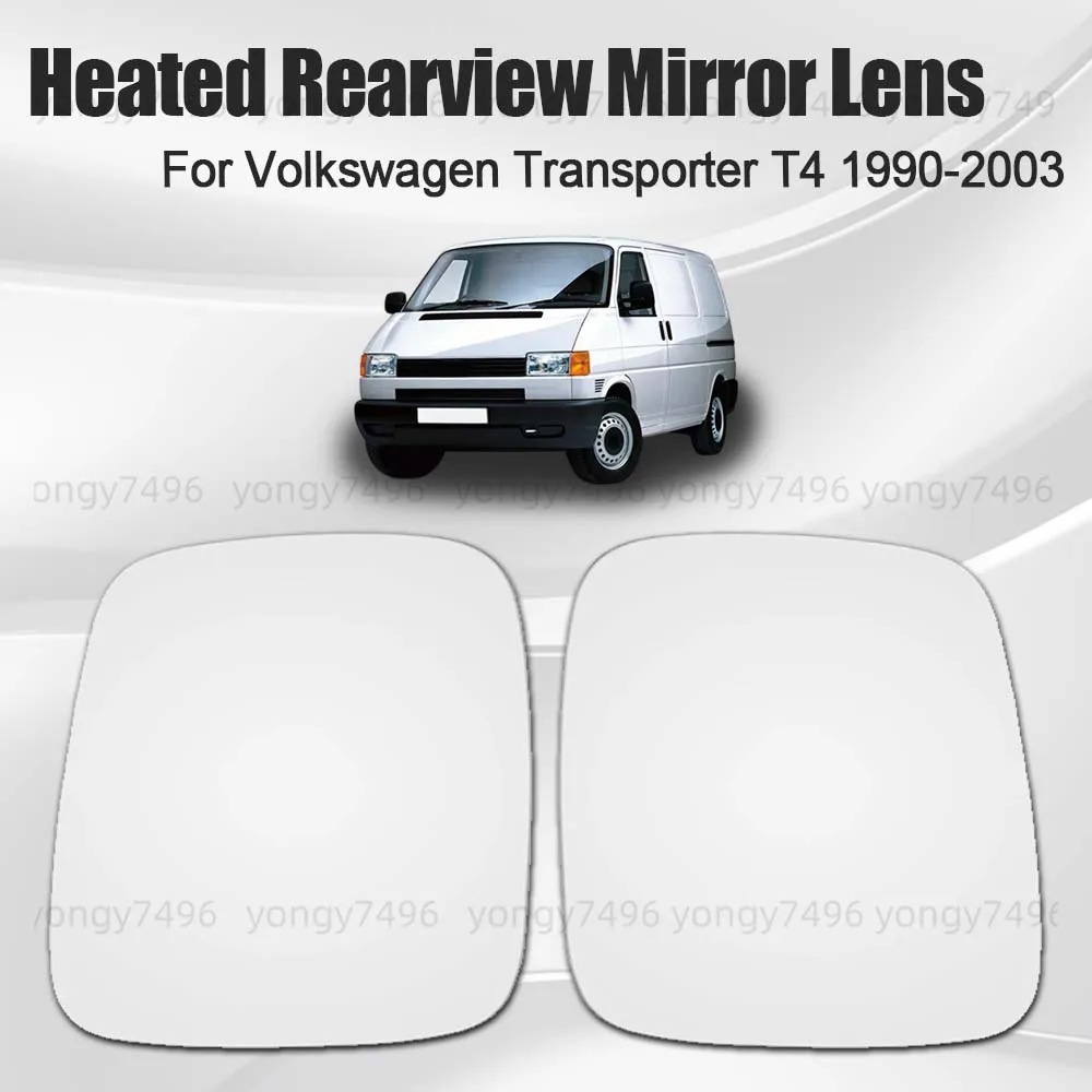 

Replace Car Wide Angle Heated Rearview Mirror Lens For Volkswagen Transporter T4 1990-2003 Car Rearview Accessories Exterior