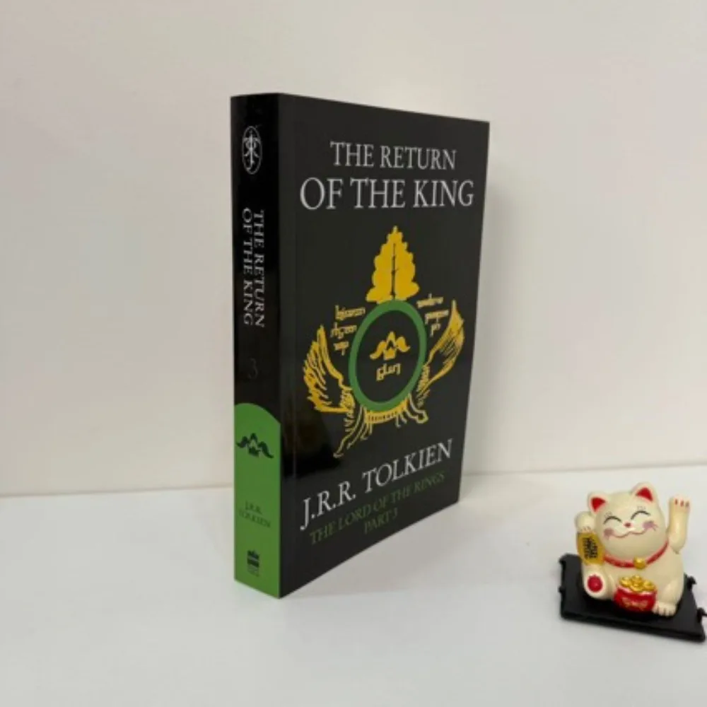 

The Return of the King by J.R.R. Tolkien LOTR Book 3 Finale Epic Battle for Middle-earth Aragorn’s Coronation Fantasy Classic