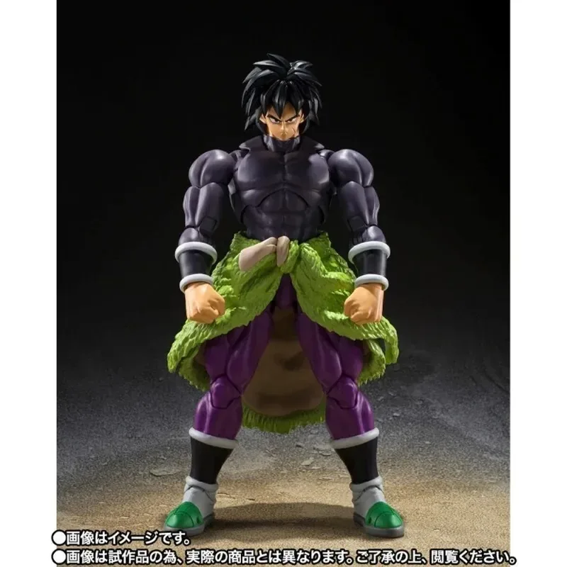 Na stanie BANDAI Dragon Ball S.H.Figuarts Broly Super Hero Figurka Akcji Model Anime Kolekcjonerskie Zabawki Prezent AS