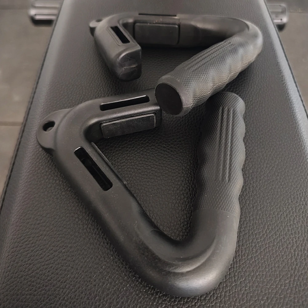 2 قطعة تسحب ما يصل قبضة مقبض تجريب مقبض عدم الانزلاق بزاوية قبضة مقبض الثقيلة المقاومة الفرقة مقبض لقضبان سحب الحديد