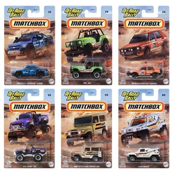 Mattel Matchbox Car OffrRoad rajd zabawki dla chłopców 1/64 Diecast Toyoto Land Cruiser Chevy Colorado Jeep Volkswagen Golf Country Scout