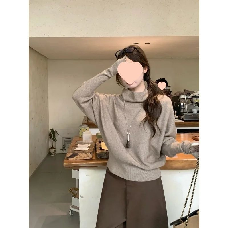 

Women's Clothing Sweater Winter Hit Product New Product Temperament Versatile High Neck Commute Exquisite Fashion Base Layer