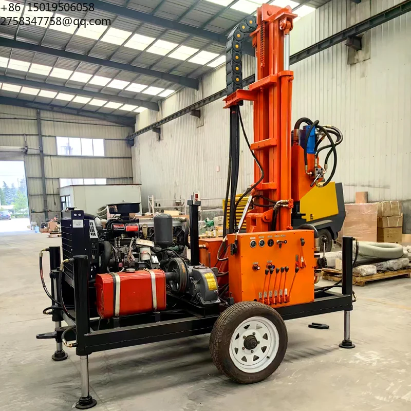 Portable Water Bore Hole Well Forage Boring Borehole Drill Small Mini Rig Deep Machine