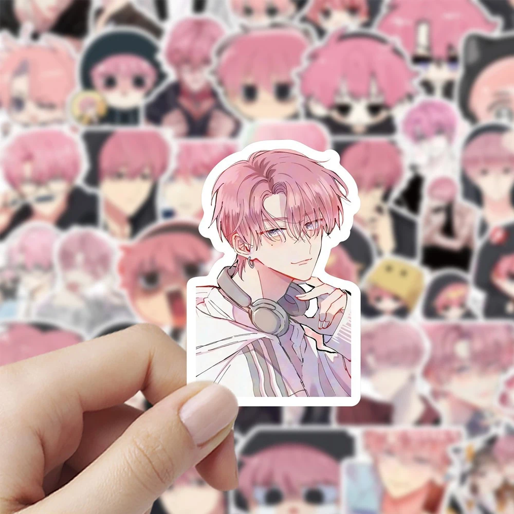 10/30/60pcs Tamon's B Side Anime Stickers Funny Tamon Cartoon Sticker Laptop Scrapbooking Suitcase Luggage DIY Characters Decals