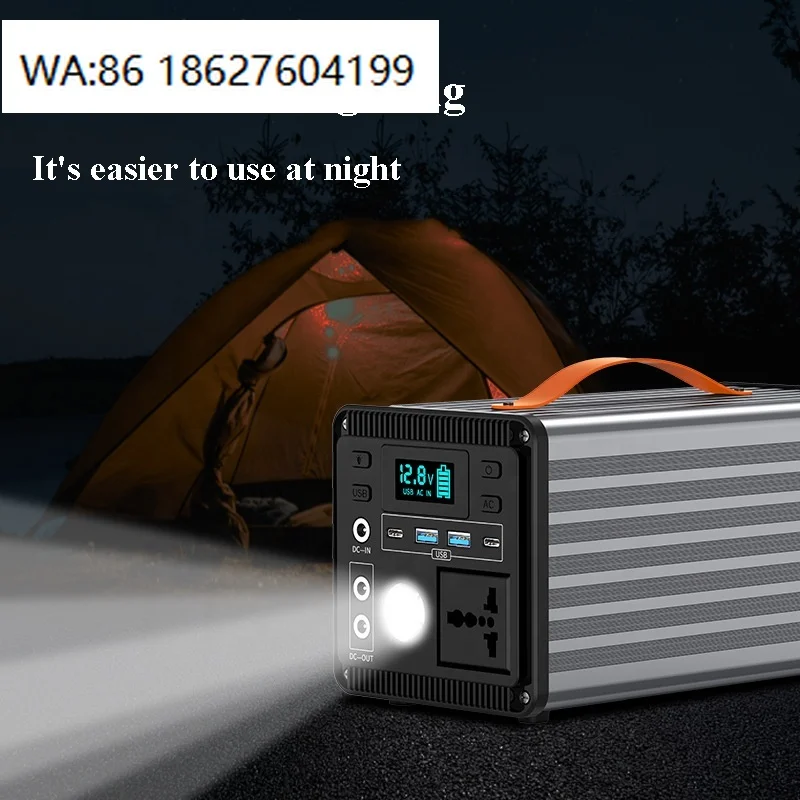 China Wholesale 500w 1000w Portable Solar Power Station, Compact Backup Energy Equipment