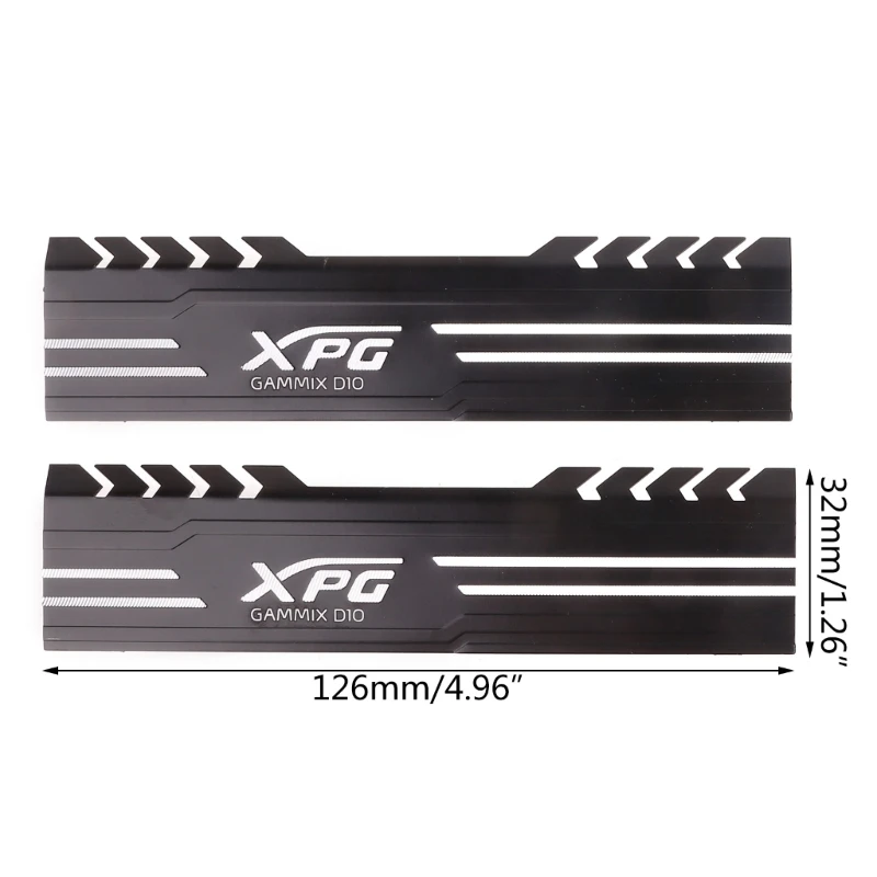 1Set المبرد المبرد التبريد بالوعة الحرارة برودة ل DDR2 DDR3 DDR4 ذاكرة عشوائيّة للحاسوب المكتبي لوحة تبديد الحرارة