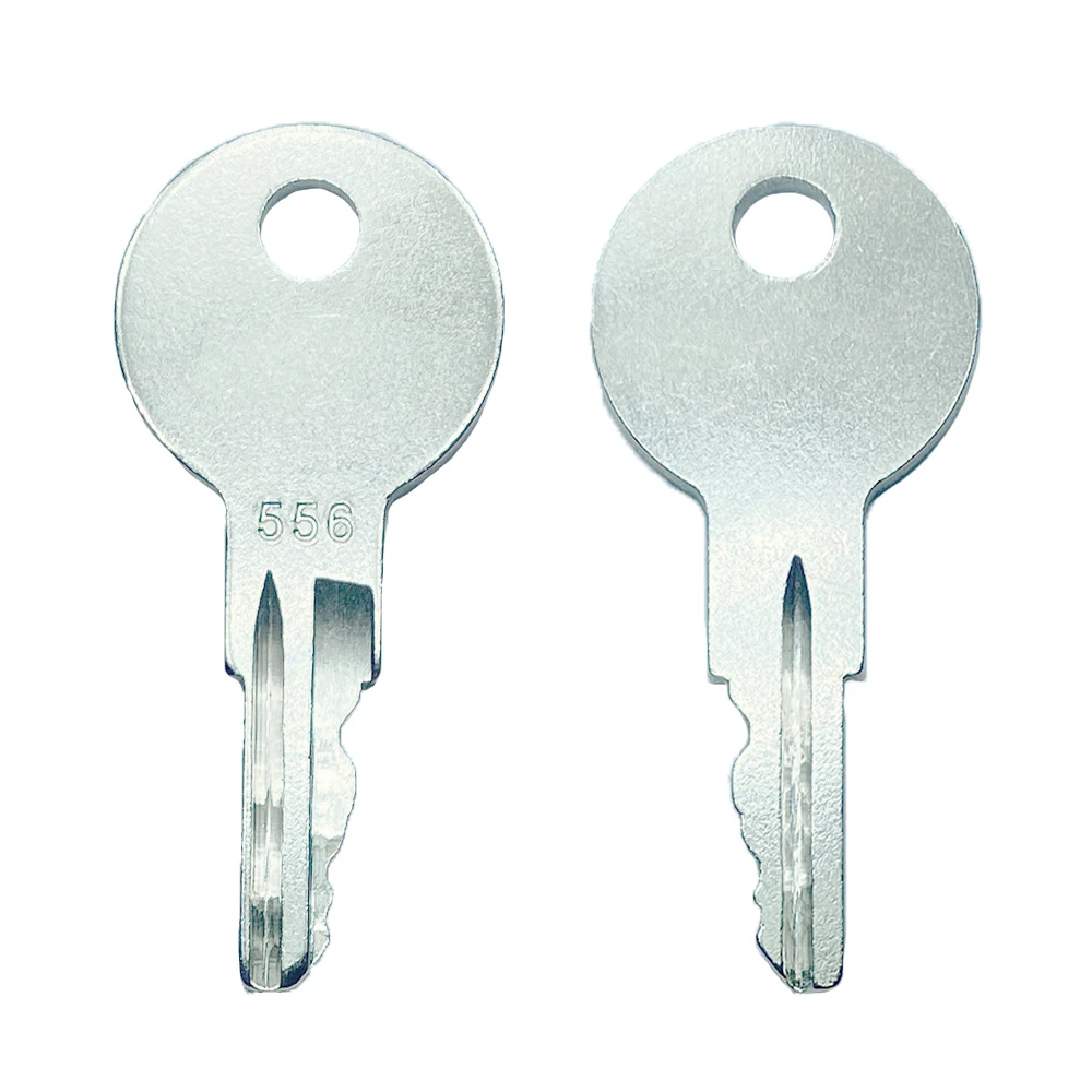 Ignition Key 556 for Hyster Yale Forklift Lull Upright New Holland Skid Steer Models C175 L180 LS125 LS160 L784 L465 LX665 LS140