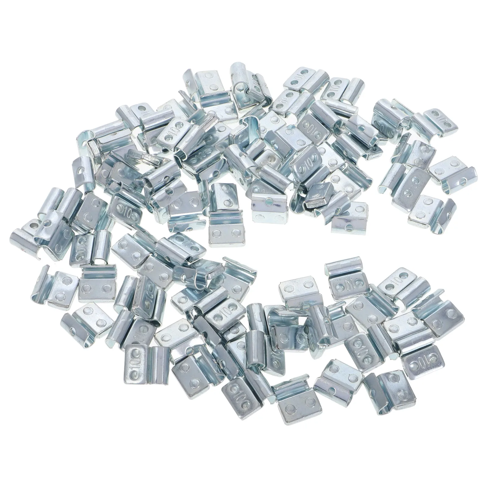 

100pcs Tires Balance Weights Large Tire Blocks Steel Alloy Auto Wheel Balancers Repair Tool for Car Truck Mountain Bike Durable