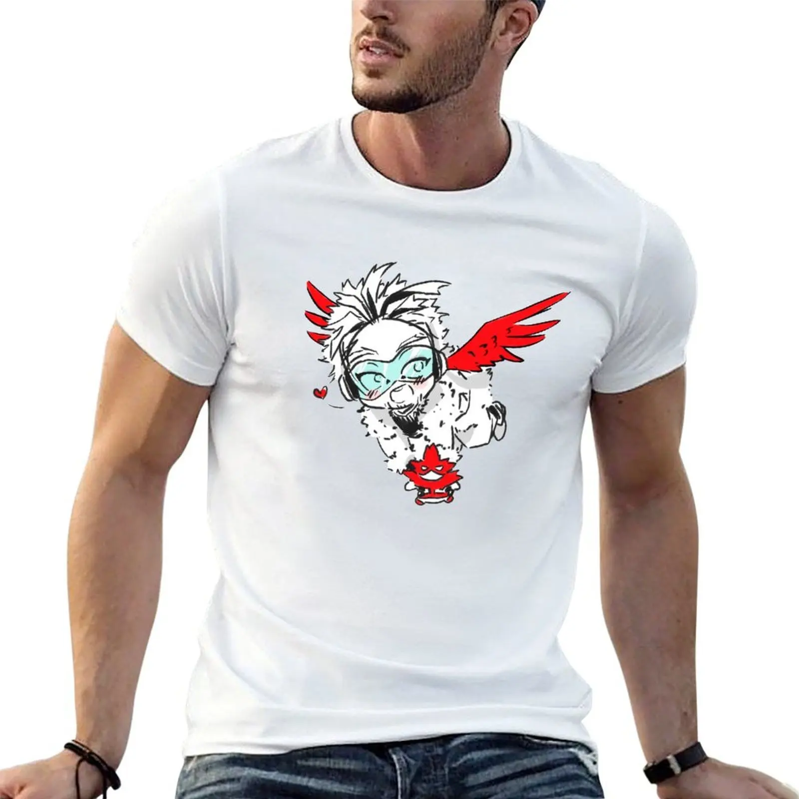 HAWKS T-Shirt summer shirt affliction shirts men tshirt