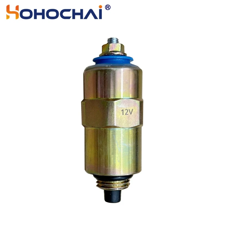 12V 24V Fuel Cut-off Solenoid Valve 7185-900W 7167-620A 9108.73A For Delphi Lucas Cav John Deere RE54064 9986316 9009049