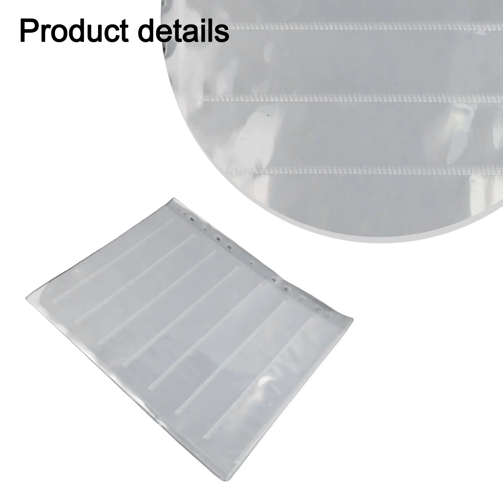 Film Slide Preservers for pages Acid Free and Dustproof Compatible with 3 Ring Folders Long Term Preservation