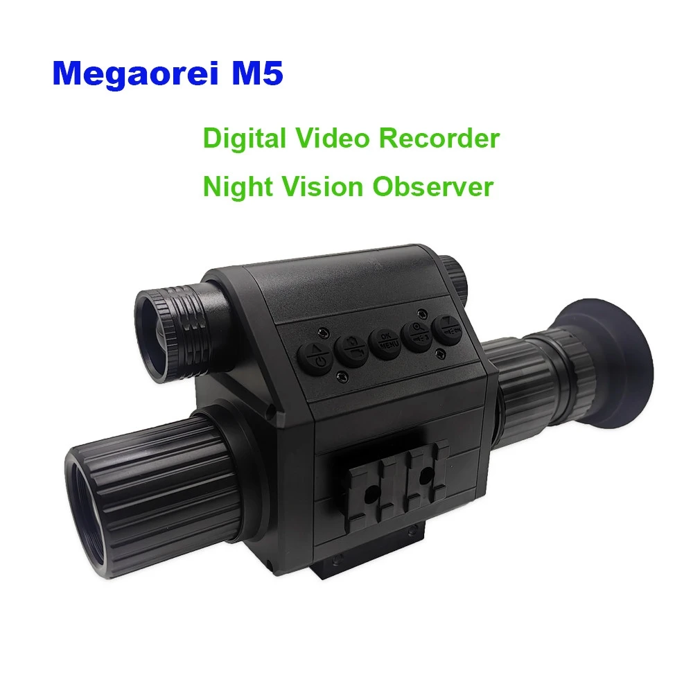 

Megaorei M5 HD 1080P Night Vision Monocular - 4X Zoom, 850/940nm IR, IP65 for Hunting & Camping:M5-50mm-850nm
