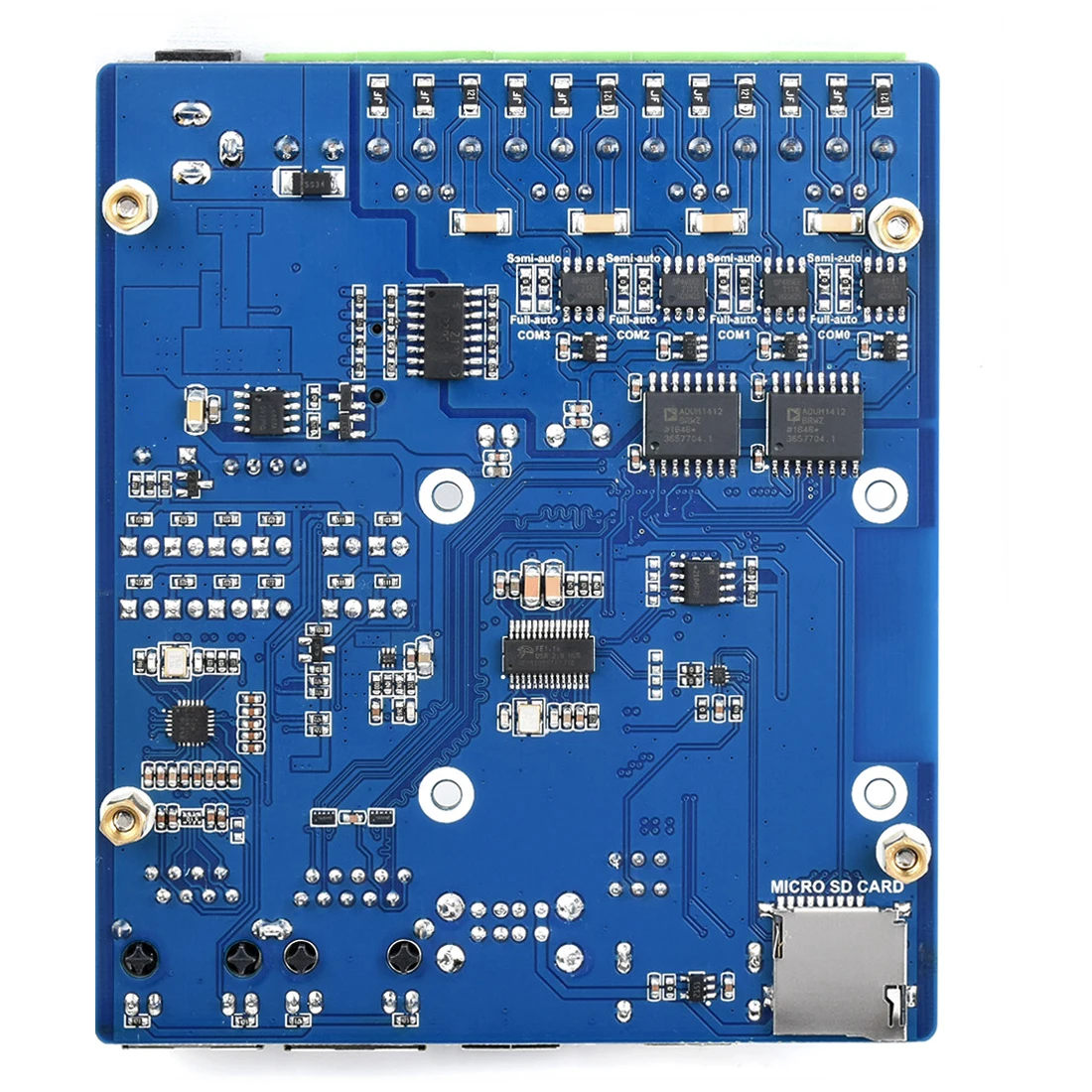 Placa portadora CM4 RS485 para módulo de cómputo RPI Raspberry Pi 4 Lite eMMc placa Base de expansión Ethernet Dual