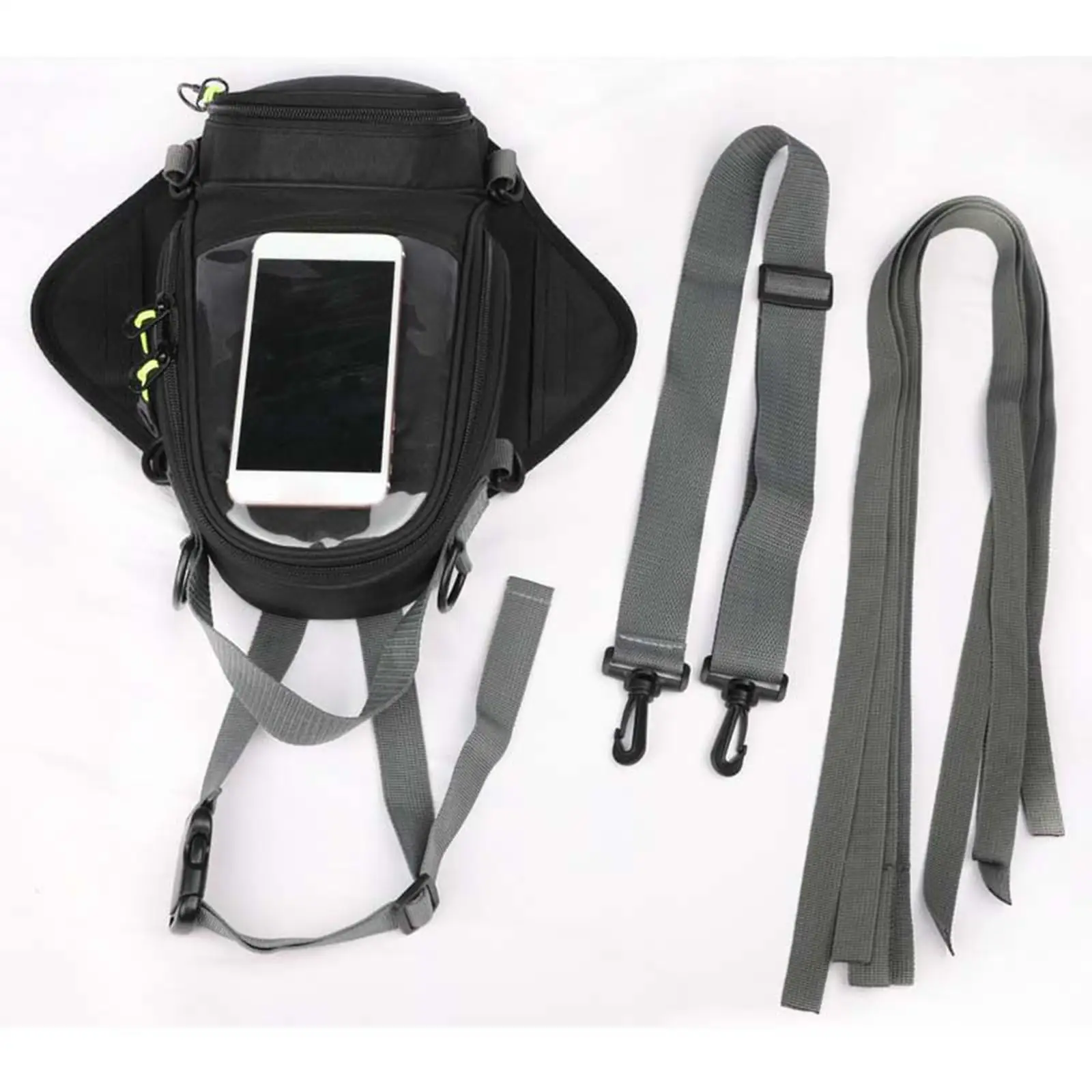 Motorcycle Tank Bag Motorbike Accessories Convenient Quick Installation Gas Tank Pouch for Mountain Trails Outdoor