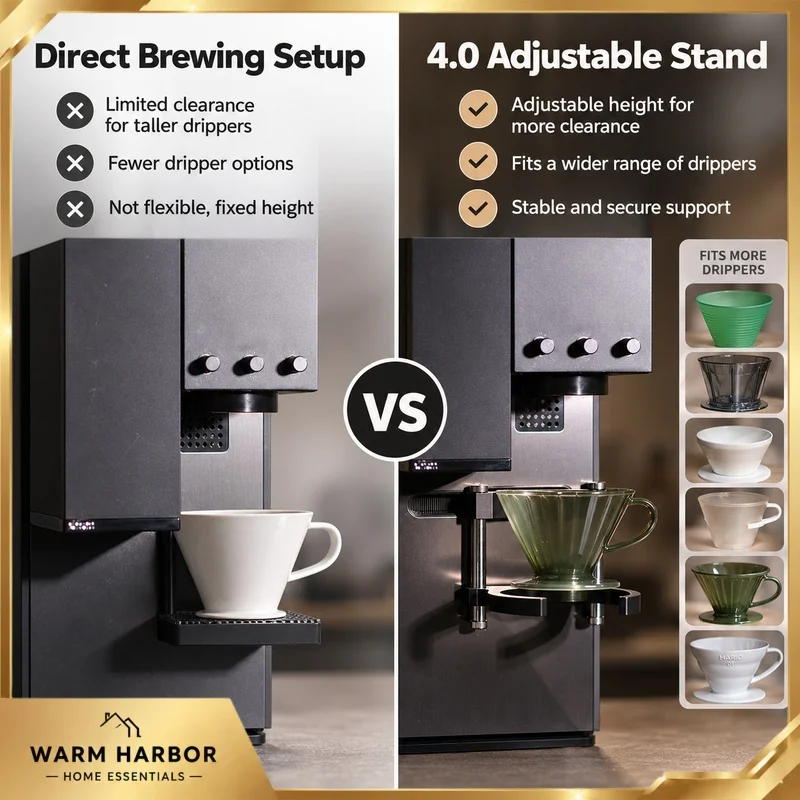 Xbloom J15 Omni Dripper 2 Adjustable Height Pour Over Extension Stand Coffee Brewer Support Rack 4.0 Version Brewing Accessory