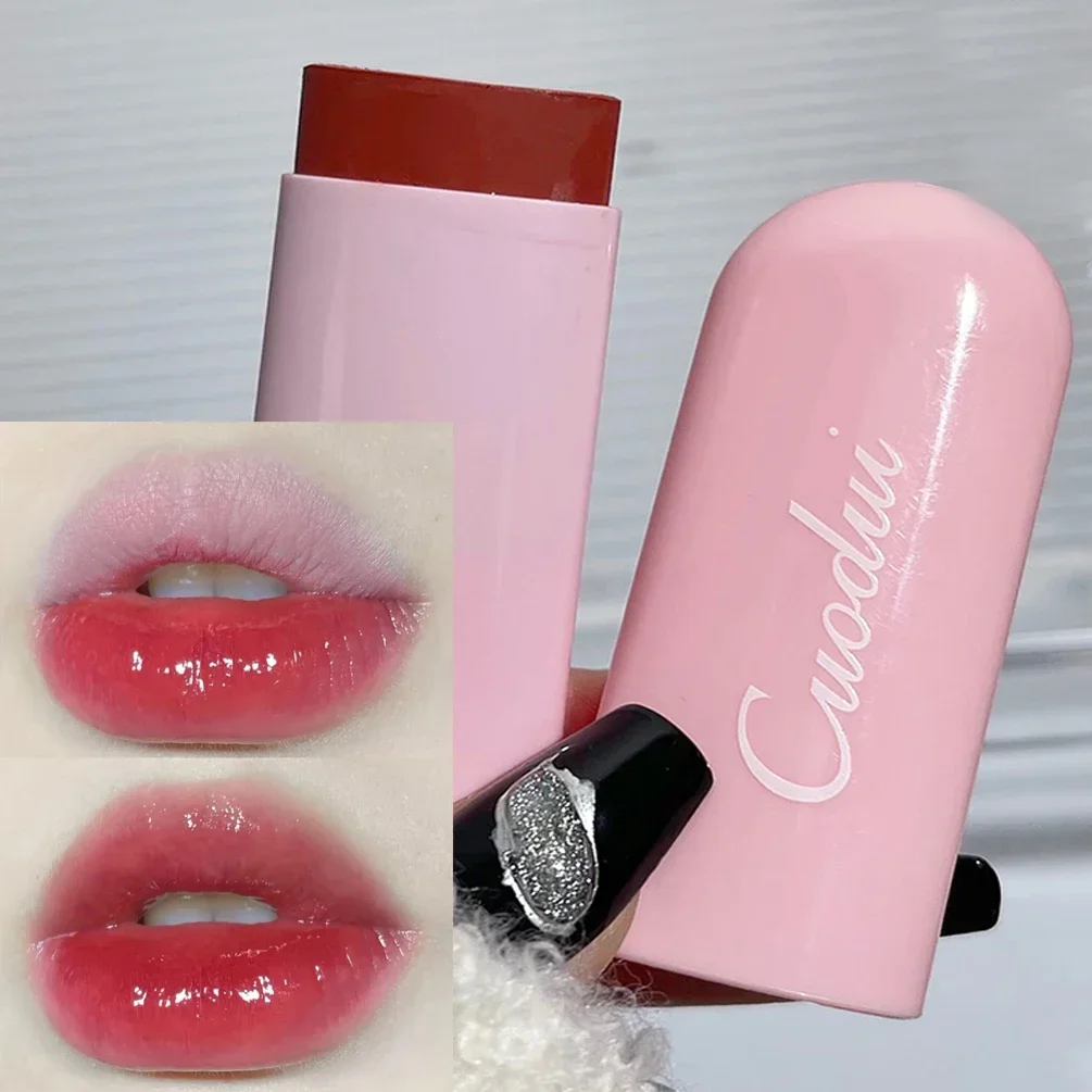 Wasserdichter Lippen balsam feuchtigkeit spendender Anti-Trocken-Lippen balsam leicht zu tragen Anti-Cracking Lippenstift farbige Lippen tönung Lippen Make-up Kosmetik