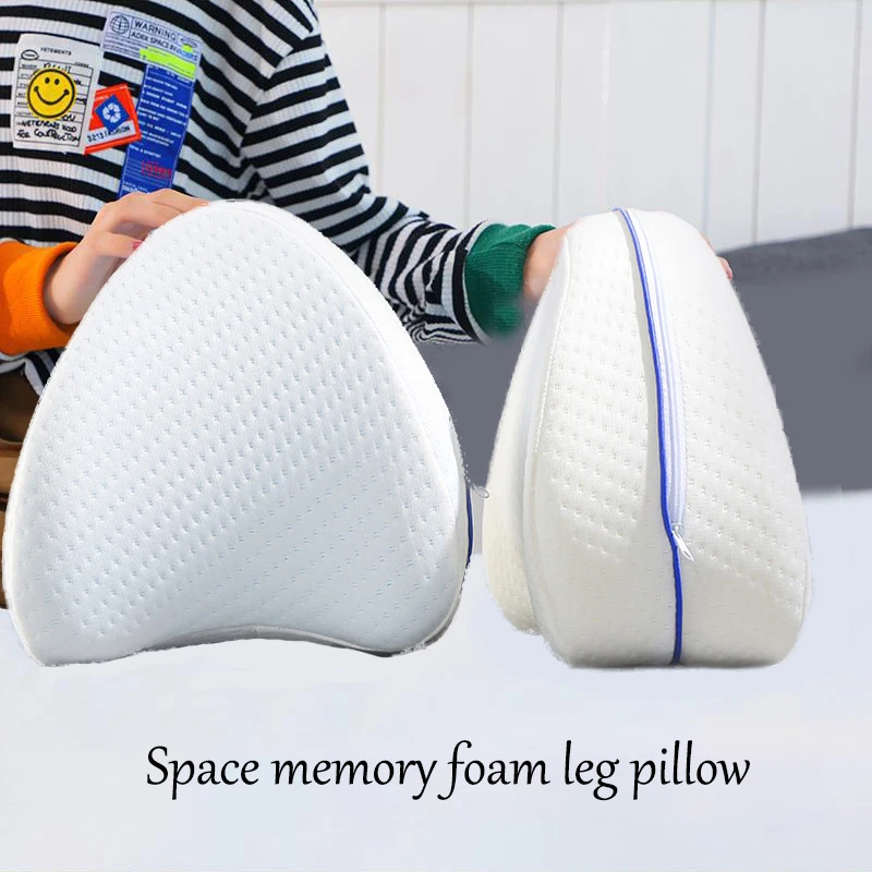 Body Memory Cotton Leg Pillow Body Joint Pain Relief Waist and Leg Pain Relief Sciatica Pad Anti-slip Household Thigh Leg Pads