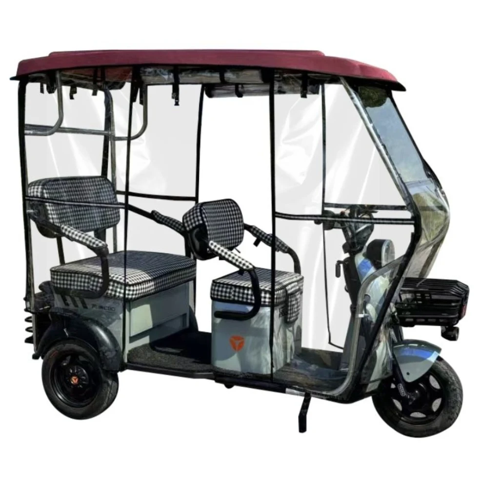 

Tricycle Full-Closed Windproof Thiened Leather Rain Car Awning Outdoor Cam Travel Protection Equipment