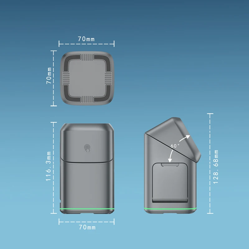 Supporto per caricabatterie wireless magnetico 3 in 1 per iPhone 17 16 15 14 13 12 Pro Max iWatch AirPods Station Dock MagSafe Ricarica rapida