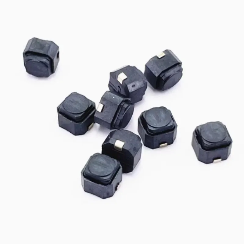 

100 шт. тактовый переключатель 6*6*5 мм силиконовая клавиатура кнопочный переключатель 6x6x5 2-контактный бесшумный переключатель