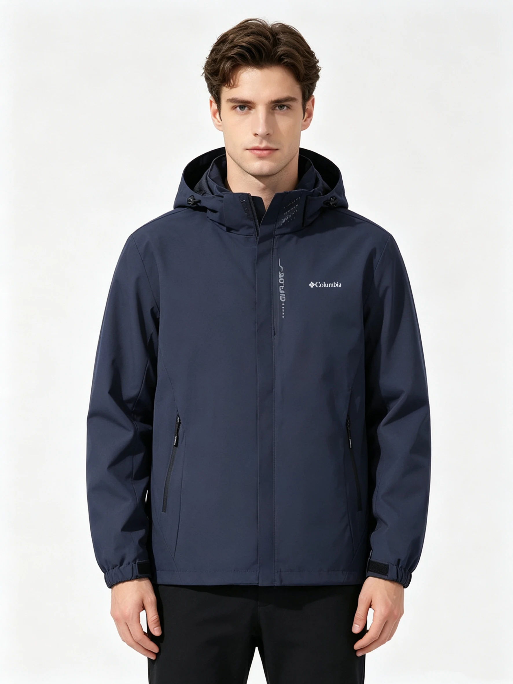 Men's New High-End Windproof Jacket, Loose And Casual Outdoor Sports Hiking Coat For Spring And Autumn