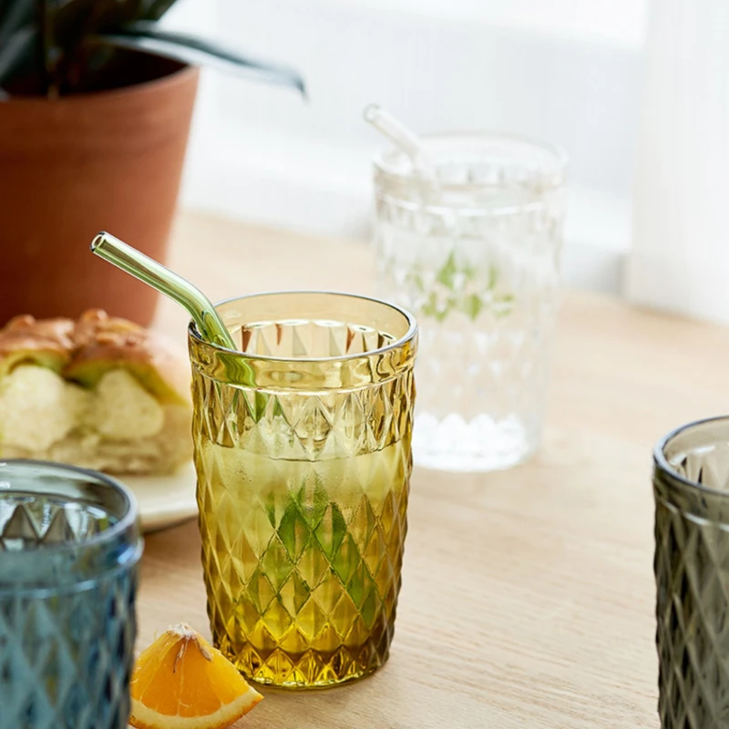 Bicchiere rotondo portatile nordico colorato tazza riutilizzabile creativa vino bicchiere da Champagne whisky Cocktail Caneca prodotti per la casa