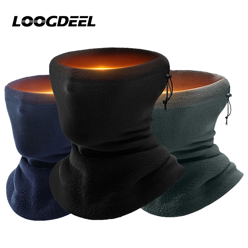 AliExpress LOOGDEEL Windproof Cycling Bandana Hiking Sport Running Skiing Camping Snowboard Half Face Mask Winter Neck Warmer Gaiter Scarf