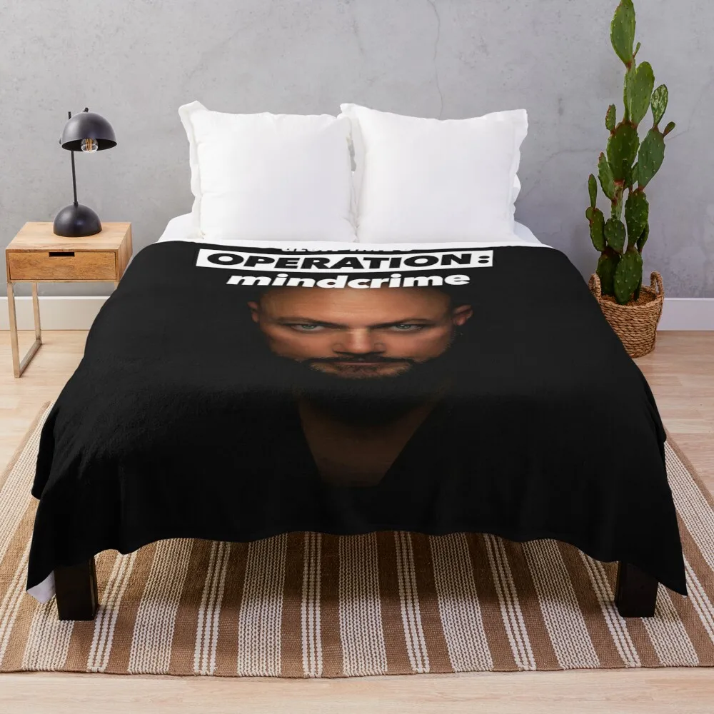 Geoff Tate Operation Tour 2020 Edanstress 2 Throw Blanket Retros Soft Soft Beds Blankets