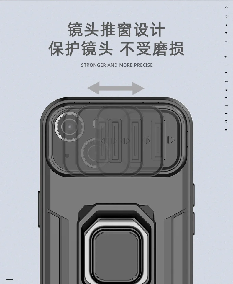 Rüstung Stoßfest Fall für Oneplus 15 Schutzhülle Ring Magnetische Ständer Halter Abdeckung für One Plus 15 1 + 15 Fundas – Detail 6