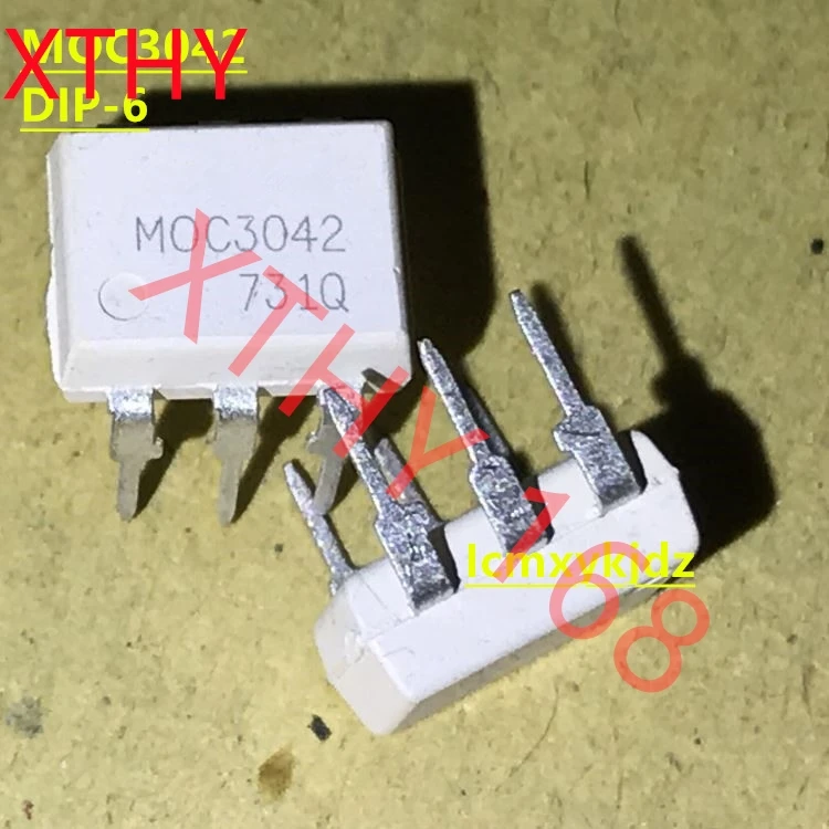 10Pcs/Lot   MOC3042  MOC3042M MOC3042SR2M DIP-6/SOP-6   New Oiginal 