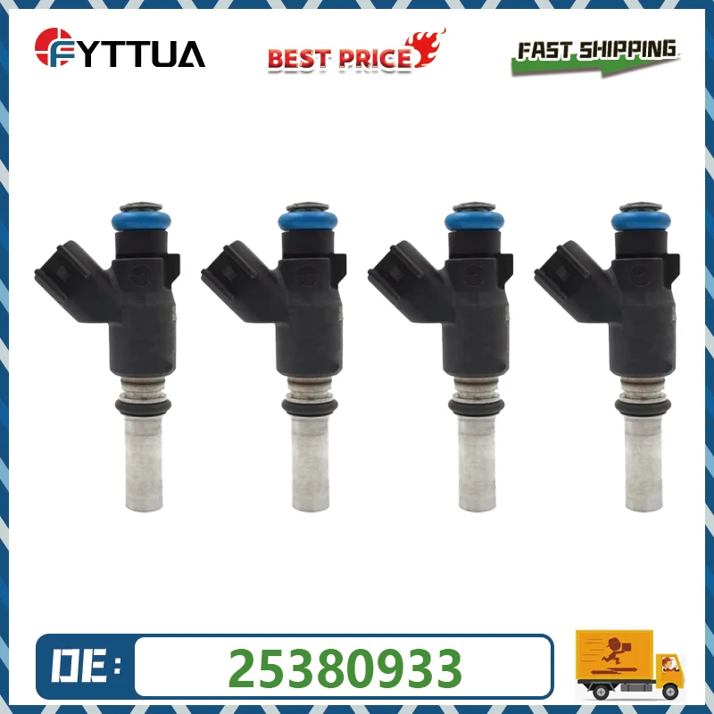 

4PCS Fuel Injector 25380933 55559377 For Chevy Aveo Aveo5 1.6L 2009-2011