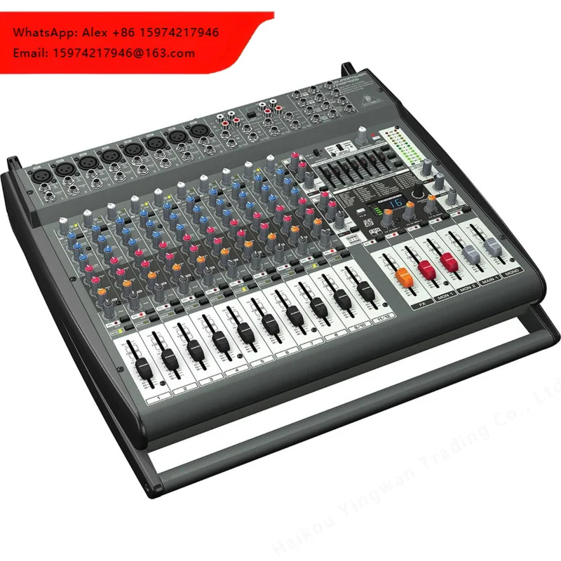 

Behringer Europower PMP4000 Powered Mixer - 16 Channels, 1600 Watts With Multi-FX Processor And FBQ Feedback Detection System