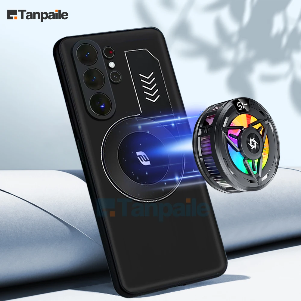 Etui chłodzące do Samsunga S26 Ultra S25+ S24+ S23+ S22+ S21+ S20 FE Plus Lite Edge, miękkie silikonowe, odporne na wstrząsy, gamingowe etui na telefon — zdjęcie produktu 7