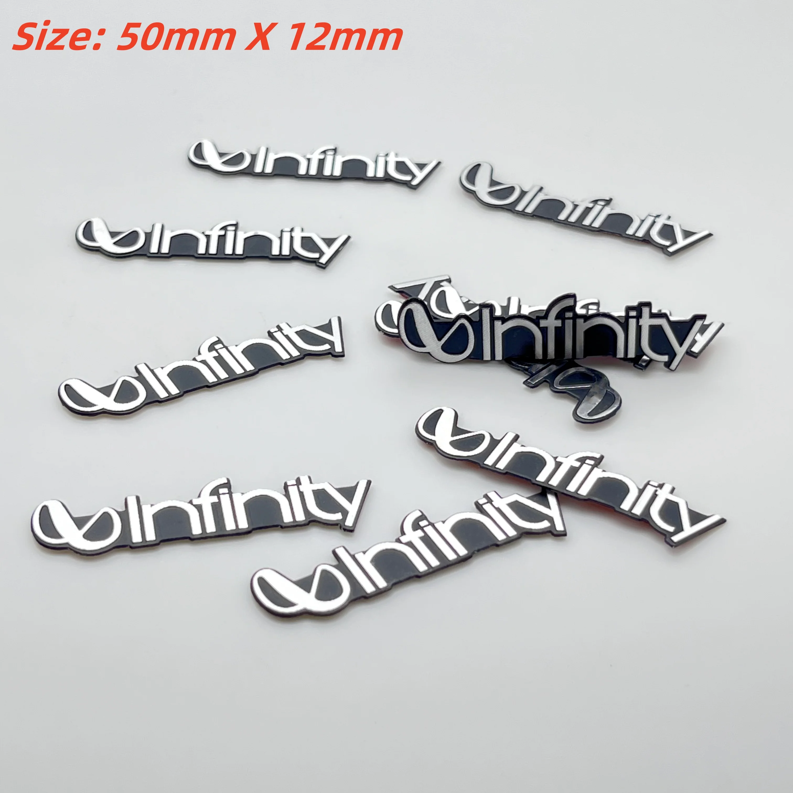 

5/10pcs Car Interior infinity Emblem Speaker Audio Decal ForQ45 Q50 Q56 Q60 FX35 G35 G37 M35 QX70 QX60 QX80 Q30 FX37 Accessories