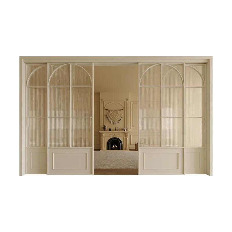 

French retro sliding glass sliding door