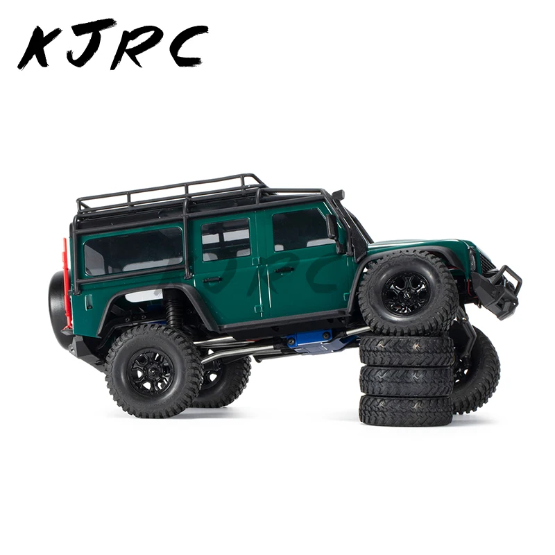 KJRC 8pcs Stainless Steel High Clearance Suspension Link Rod Set 9749 for TRX4M TRX4-M 1/18 RC Crawler Car Upgrade Parts