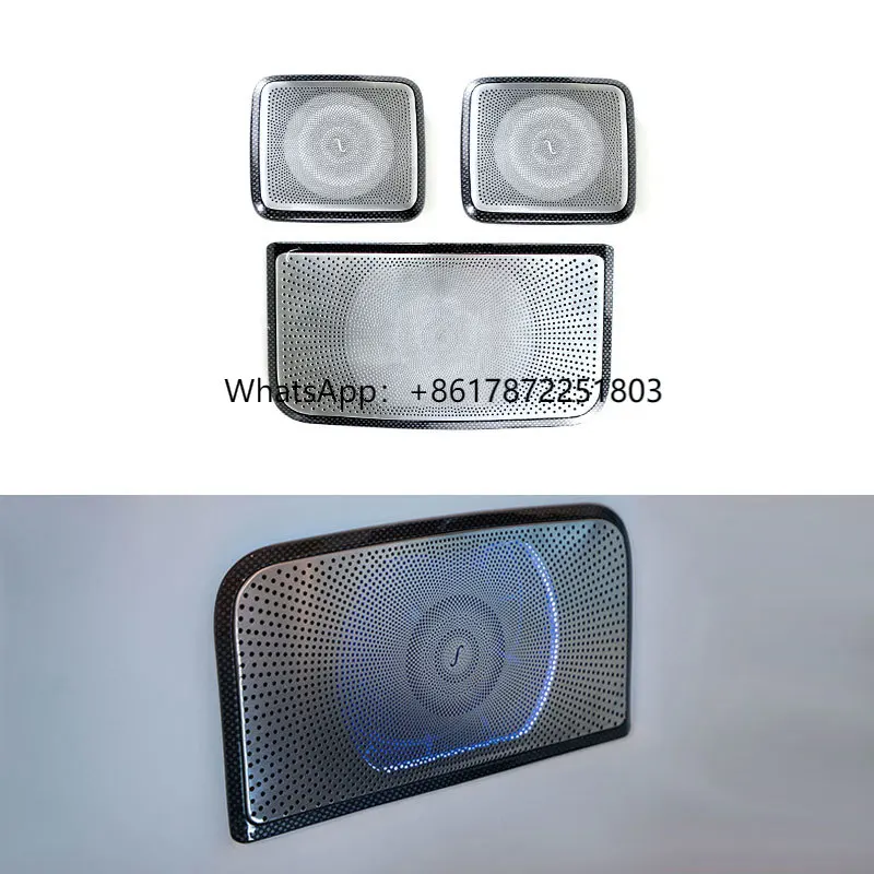 

2018y-2022y W464 W463A G500 G63 Car Accessories Interior Kits Rear Berlin Sound Speakers Glow Horn Cover With Light