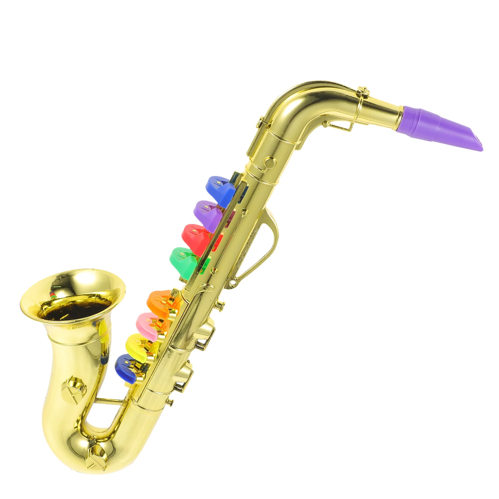 Toddler Toys Children's Wind Instrument Simulation Saxophone Kid Stage Performance Prop Small Educational Kids Plaything