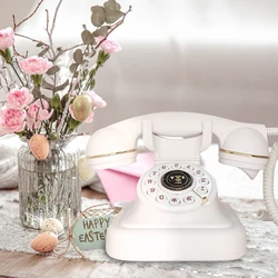 Classic European Decoration Audio Blessing Phonograph Decoration Recording Guest Phone Wedding Prayer Audio Message Book