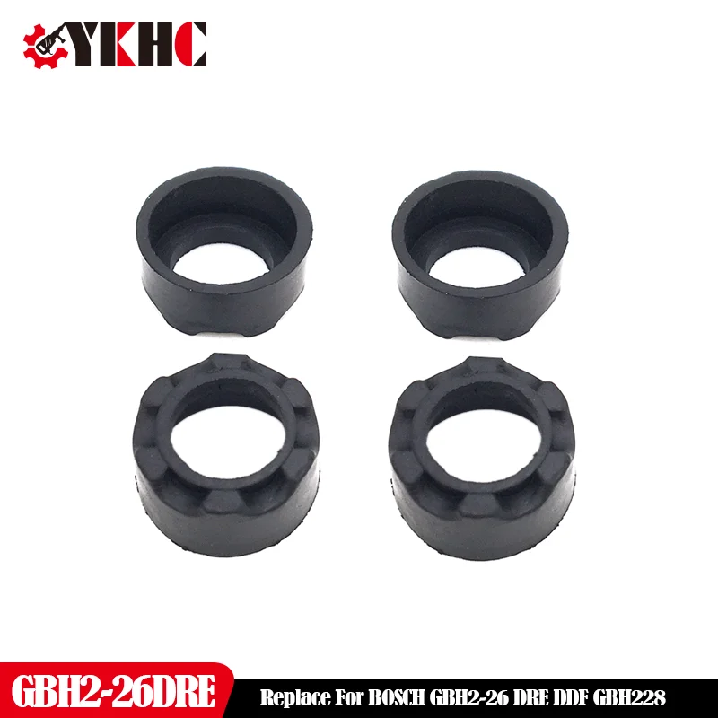 4pcs Bearing Bush Rubber Bushing Replace For Bosch GBH 226 DRE GBH 228 DFV DV GBH 2-26 DRE Accessories Spare Parts  Power Tool