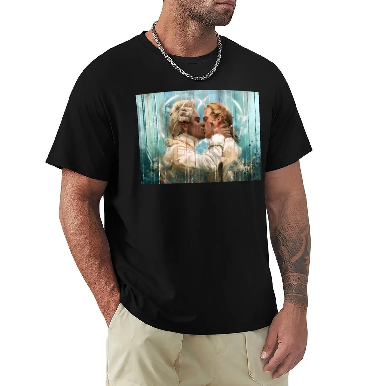 

The tragedy of a kiss T-Shirt for a boy heavyweights Men's t-shirts