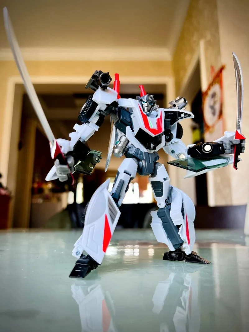 Op voorraad Transformatiespeelgoed APC TFP Prime Wander Warrior Recharge Wheeljack Action Figure Model Collection Gift