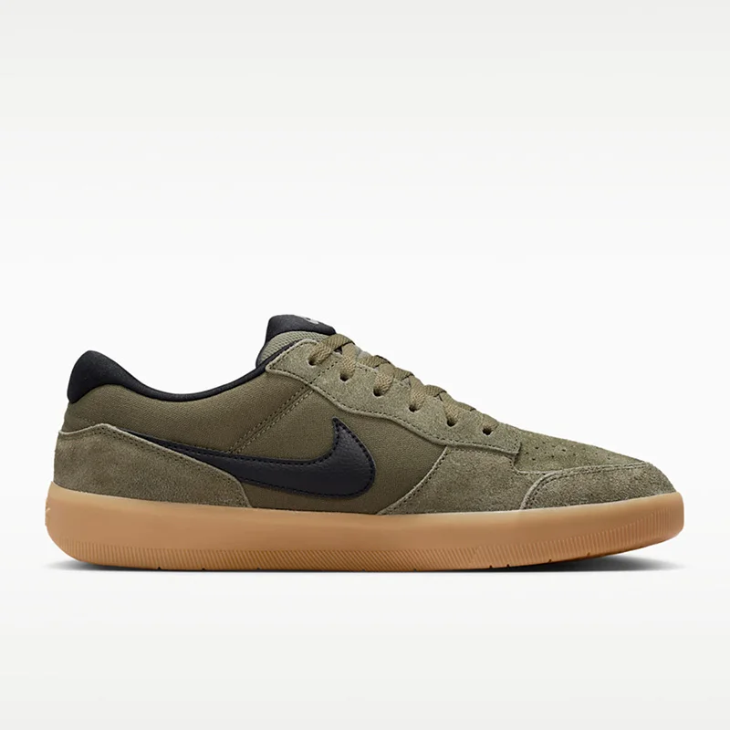 Nike IQ8398-200 2026 New Low Top Skate Shoes Olive Suede Gum Sole Casual Street Sneakers Outperform Peer Skate Footwear - view 3