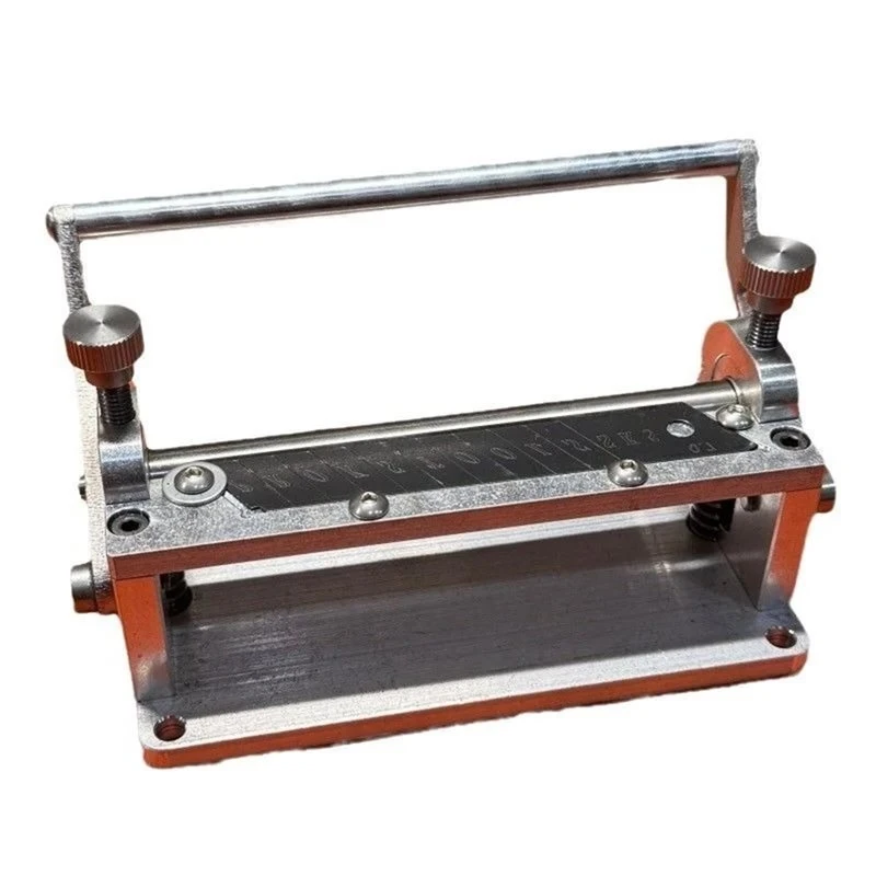 BAAG-Manual Leather Thinning Machine, For Soft/Hard Vegetable Tanned Cowhide Scraper- Even Cutting& Engraving Tool