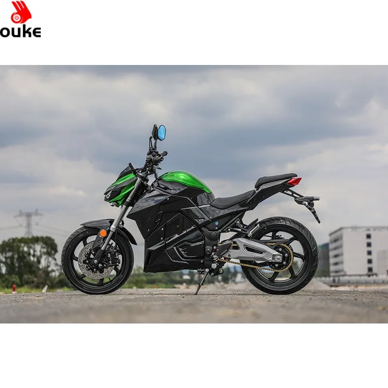 2025 أحدث عالية السرعة 5000 واط موتور دراجة نارية كهربائية الكبار على الطرق الوعرة دراجة كهربائية مع بطارية ليثيوم 72 فولت 120 أمبير للبيع #2