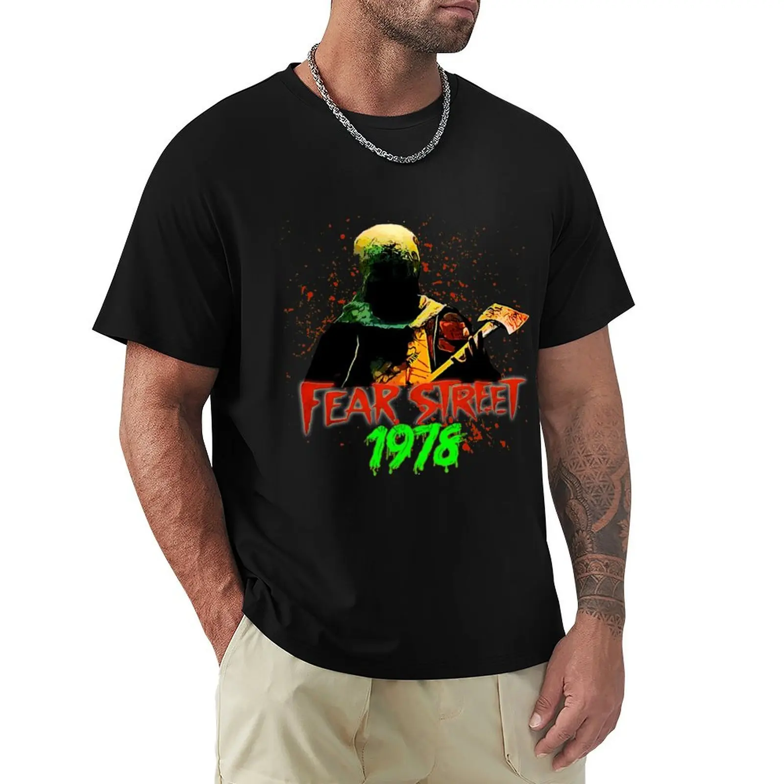 Camiseta Fear Street 1994, camiseta informal de corte holgado para el trabajo
