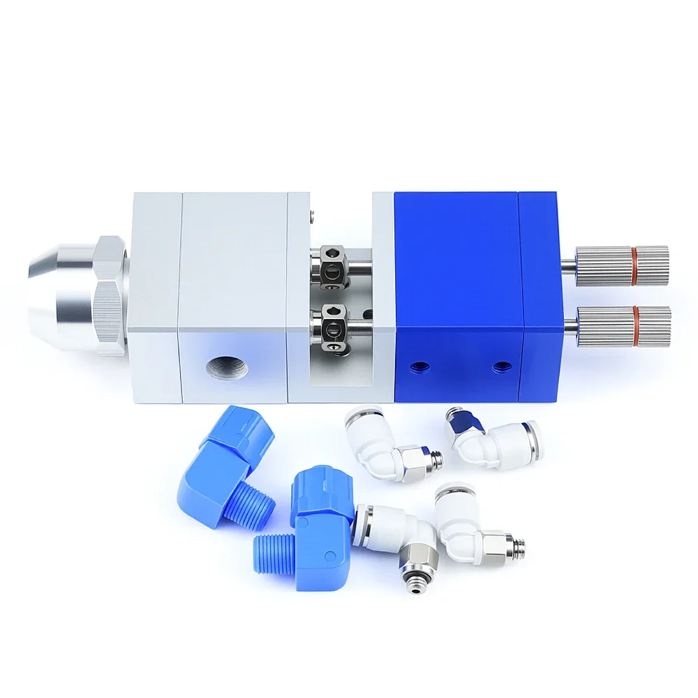 Backsuction Pneumatic Two-component Filling Valve, Dual Liquid AB Dispensing Valve Accessories