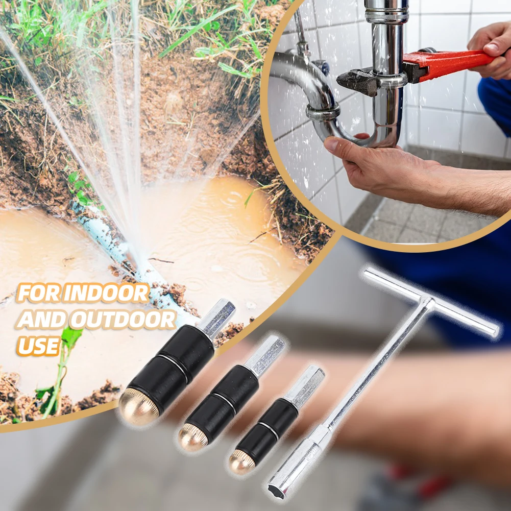 

Hot-melt Water Stop Pin Reusable PPR Pipe Strap Stopper Portable Water Stopping Repair Tool for Kitchen Bathroom Repair Plumbing