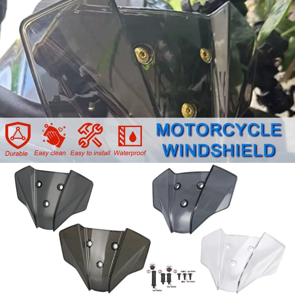 

Motorcycle 2024 2023 2022 2021 Front Wind Deflector Shield Screen Airflow For 1290 Super Duke R 2020-2024 Windshield Windscreen