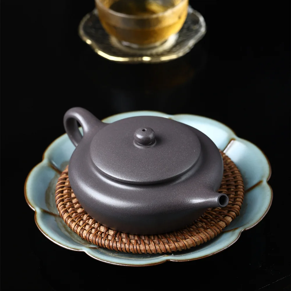 180cc Classic Yixing Purple Clay Teapot Master Handmade Filter Kettle Custom Beauty Tea Set Chinese Zisha Tea Accessories